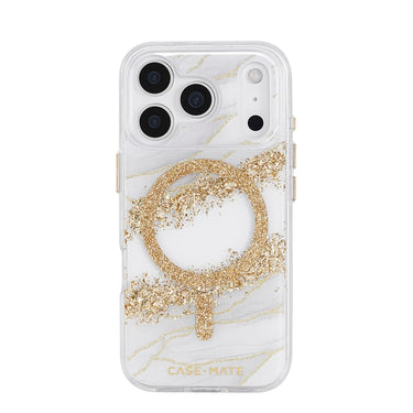 Case-Mate Karat Granite MagSafe Case for iPhone 17 Pro - Gold